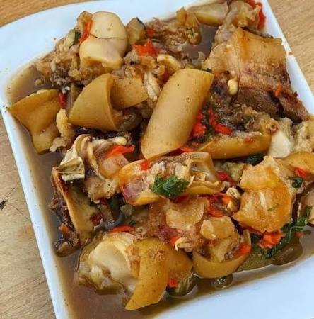Peppered Cow Feet